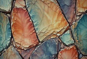 Abstract stone background with a soft watercolor effect