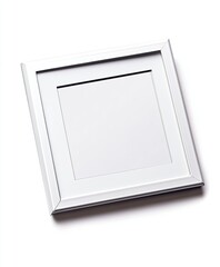 Blank White Picture Frame