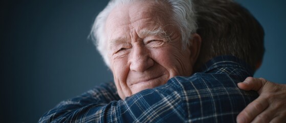 Heartfelt embrace a son reunites with his beloved father