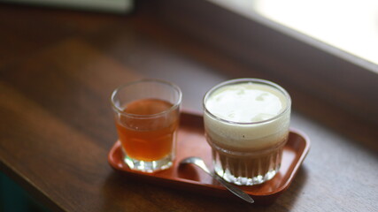 a little peace in the morning and a cup of tea