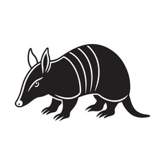 Armadillo silhouette