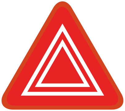 자동차 안전 사고 비상등 버튼 일러스트 Vehicle safety accident emergency light button illustration
