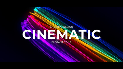 Cinematic Colorful Title