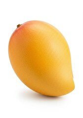 Photo of Ripe Mango Isolated on White Background