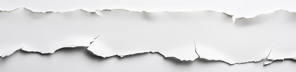 Ripped White Surface