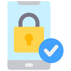 Secure Smartphone Icon
