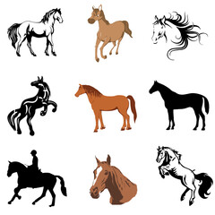 Horse Vector File 1
