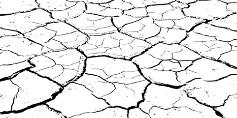  texture of grungy dry cracking parched earth. Cracked earth, cracked soil.Global worming effect.
