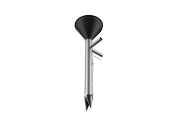Manual Seed Planting Tool with Integrated Fertilizer Application, Agricultural Handheld Planter with Fertilizer Dispenser Mechanism, Simple Hand Push Planter Tool for Sowing Seeds on a PNG Transparent