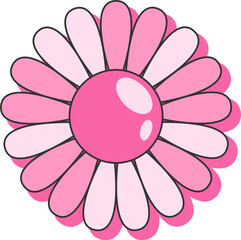 colorful element flower