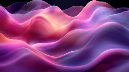 Obraz premium Abstract colorful wavy lines design.