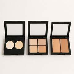 make up set palette cosmetic powder foundation blush bronzer concealer 