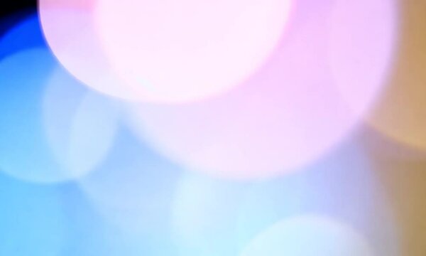 Multicolored light leaks 4k footage on black background, Stylizing , transitions, Bokeh effect