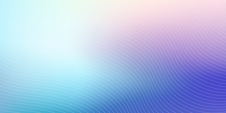 Pastel tint gradient background with wavy lines texture abstract modern design simple abstract