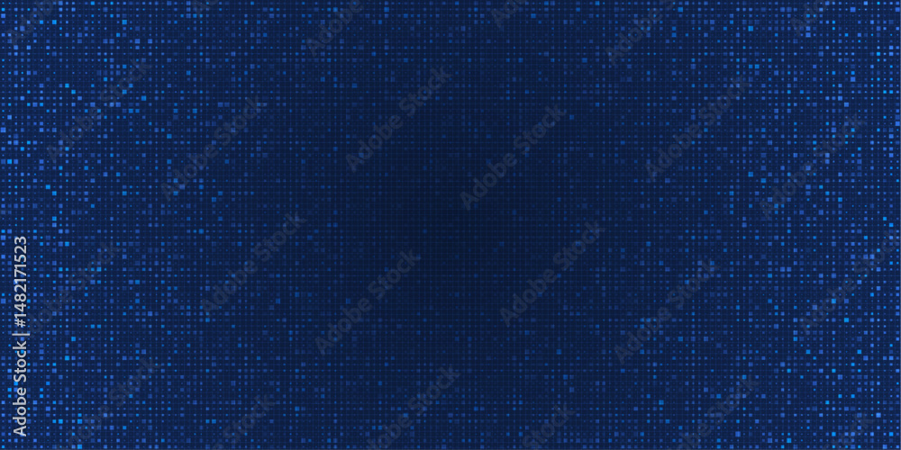 Fototapete abstract grid pixel pattern background. vector illustration element with square, geometric mosaic, t