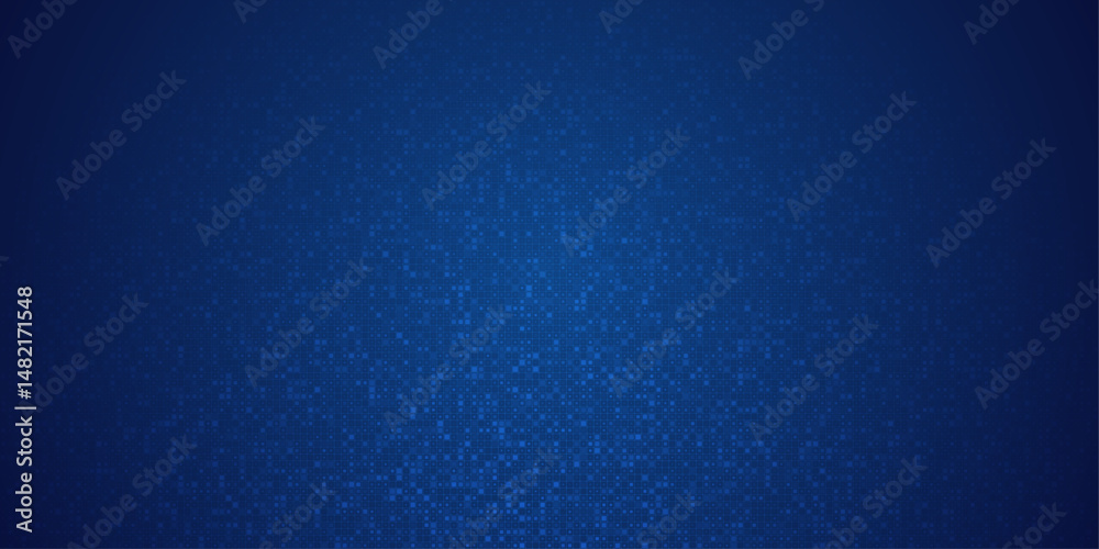 Fototapete abstract grid pixel pattern background. vector illustration element with square, geometric mosaic, t