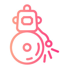 School Bell  gradient icon