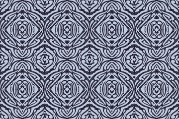Ethnic abstract,combining tribal, indigenous and Mexican embroidery with Aztec geometric motifs, ikat fabric artwork with seamless patterns.