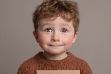 capture minimalistic portrait of child gazing upwards amidst gently blurred background
