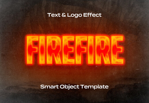 Cinematic Cinema Movie Text Logo Style Effect Mockup Logotype Template Shape