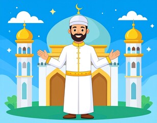 vector illustration of a man