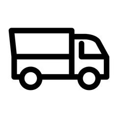 Truck box icon