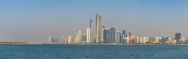 Fototapeta premium Al Markaziyah West Buildings Panorama