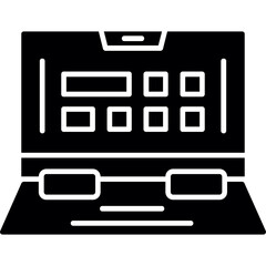 Obraz premium Grid icon