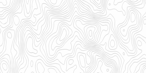 Contour abstract map relief land outline. Topographic map patterns. White wave paper curved reliefs abstract background. Background of the topography map. Abstract pattern with lines.