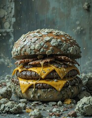 Apocalyptic Burger: A Post-Apocalyptic Culinary Nightmare