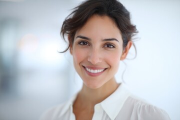 Obraz premium professional portrait photography on blurred background suitable for any race gender or age