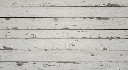 Naklejka premium White Weathered Wood Background Texture
