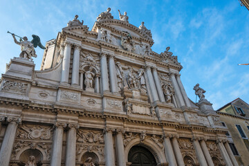 The Old Town of city of Venice, Italy