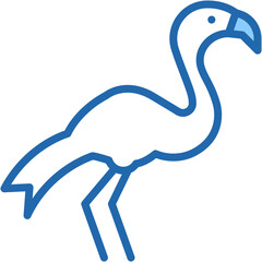 Vector Icon Pink Flamingo, Pink Floyd, Flamingo, Wild Life, Wild, Bird