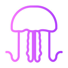 jellyfish gradient icon