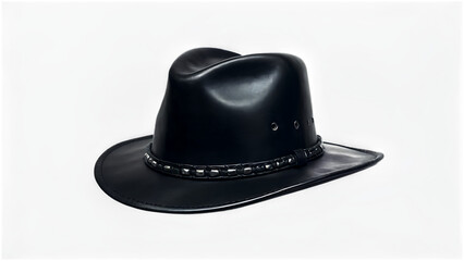 Classic Western Hat with Detailed Beaded Band.