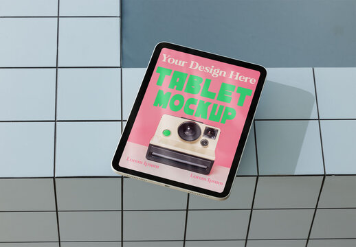 Vertical Tablet Mockup by vertical