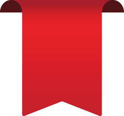 Sale Price Tag Label Gradient. Ribbon Tag