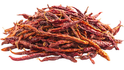 Fototapeta premium dried red hot chili peppers