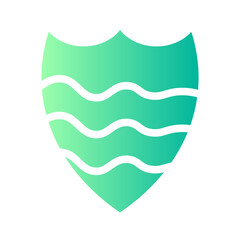 shield gradient icon