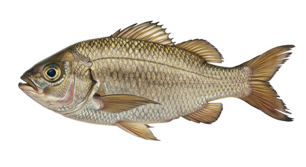 Isolated Freshwater Fish Leuciscus Idus