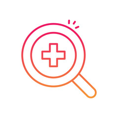 Fototapeta premium Zoom In Vector icon