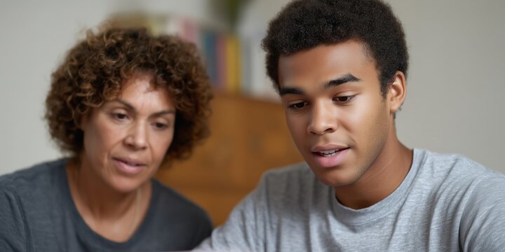 Parent and student experience college enrollment together for educational success