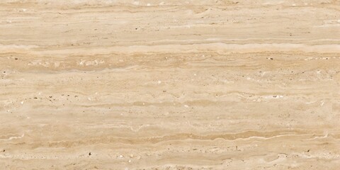Fototapeta premium Natural Beige Travertine Stone Texture – Seamless Matte Background with Linear Grain for Modern Architecture and Rustic Interiors