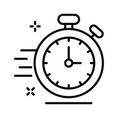 Visually engaging linear icon of estimated delivery time