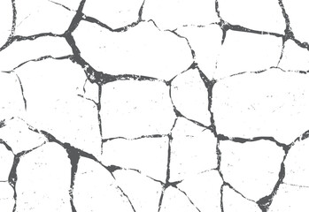  Cracked Grunge Urban Background Texture Vector. Dust Overlay Distress Grainy Grungy Effect. Distressed Backdrop Vector Illustration. 