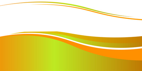 orange and white business wave banner background. overlapping vector waves background eps 10