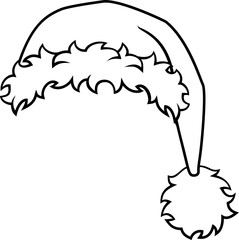 Santa Claus Father Christmas Hat Cartoon