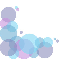 Transparant Bubbles Corner