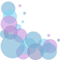 Transparant Bubbles Corner